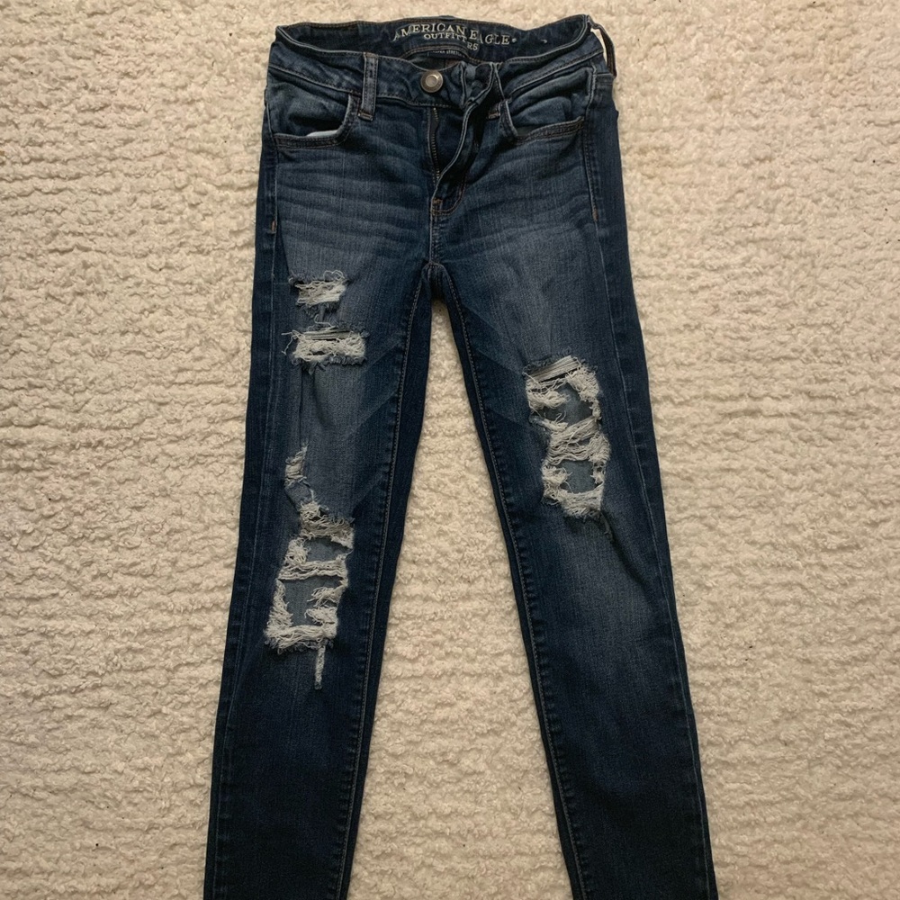 Ripped American Eagle Jeans